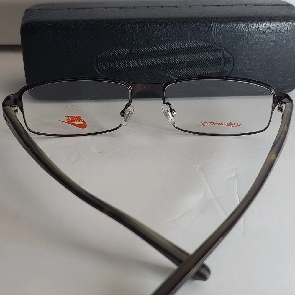 Nike Glassea Frame New 8011 241.‎ Factory Blank Lens. Nire Air. W/Case. Tortoise